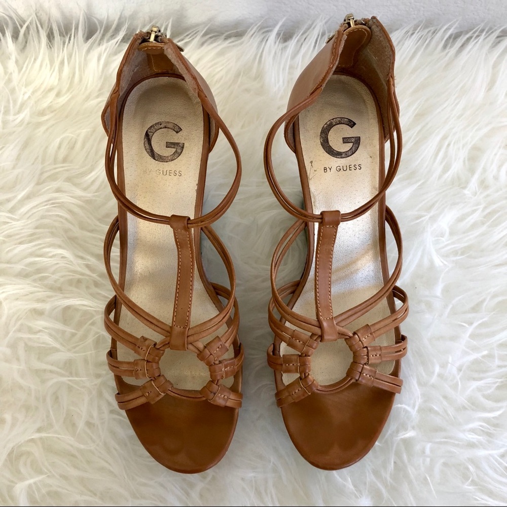 G by Guess, Divinci Platform Wedge Sandal - Picture 3 of 8